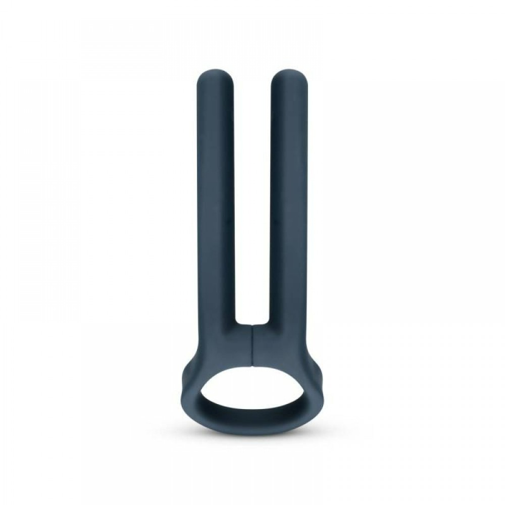 Секс игрушки - Вибро-эрекционное кольцо со стимулятором мошонки Boners серое, 9.5 х 3.6 см 7