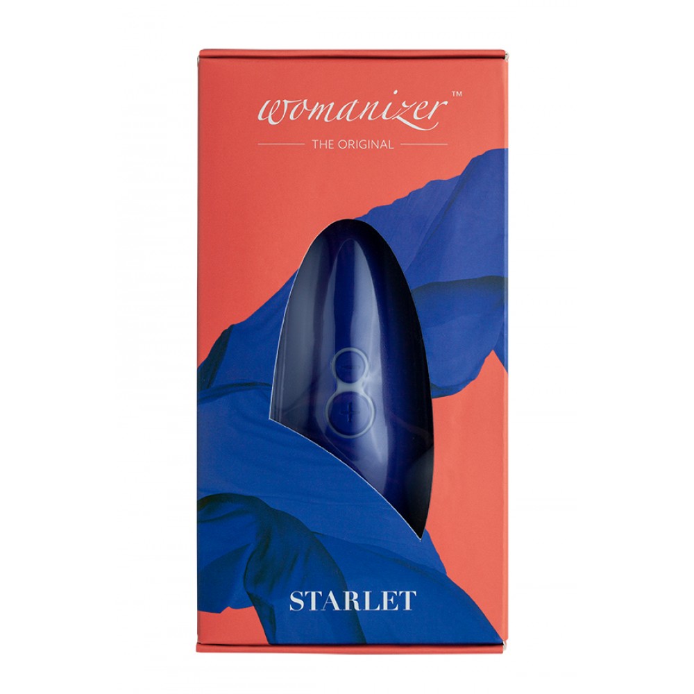 Клиторальный вибратор - Клиторальный стимулятор Starlet 2 цвет: голубой сапфир Womanizer (Германия) 4