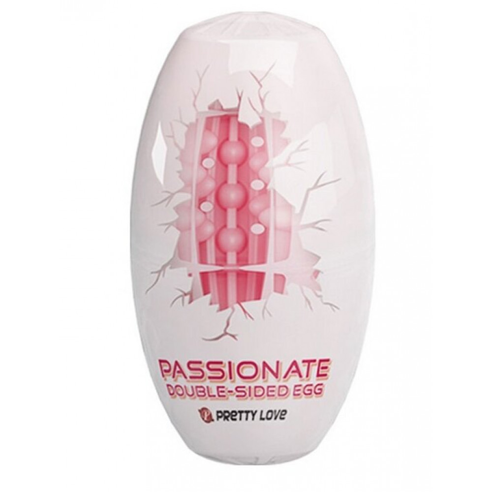 Мастурбаторы вагины - Мастурбатор яйцо Pretty Love - Passionate Double-Sided EGG, BI-014832-1 7