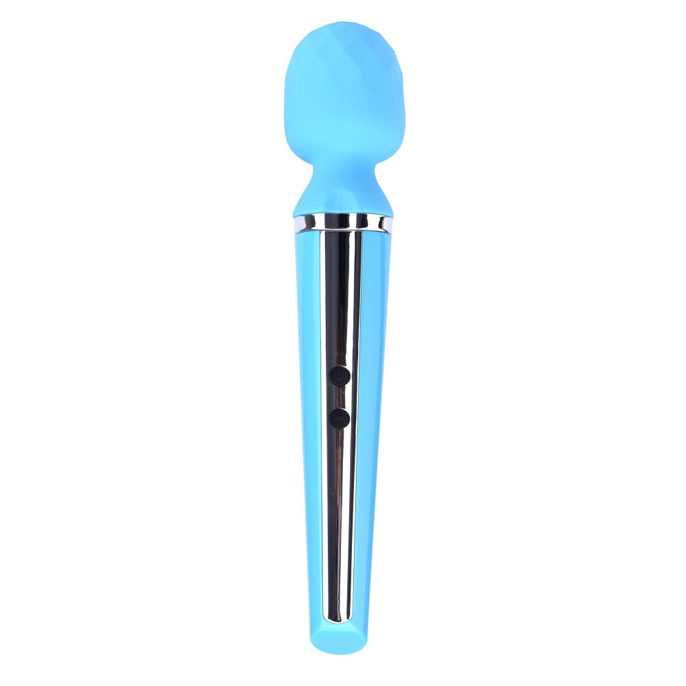 Вибратор - Вибромассажер Boss Series - Massager Genius USB Blue 10 Function, BS2200020 6