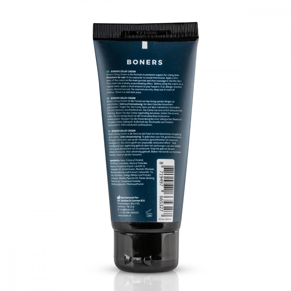  - Пролонгатор Boners Delay Cream (м'яте паковання!!!) 2