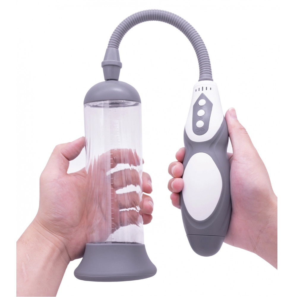 Помпы - Автоматическая вакуумная помпа с зарядкой от USB CANWIN Man Suck Vacuum Passion Pump - P688AU 4