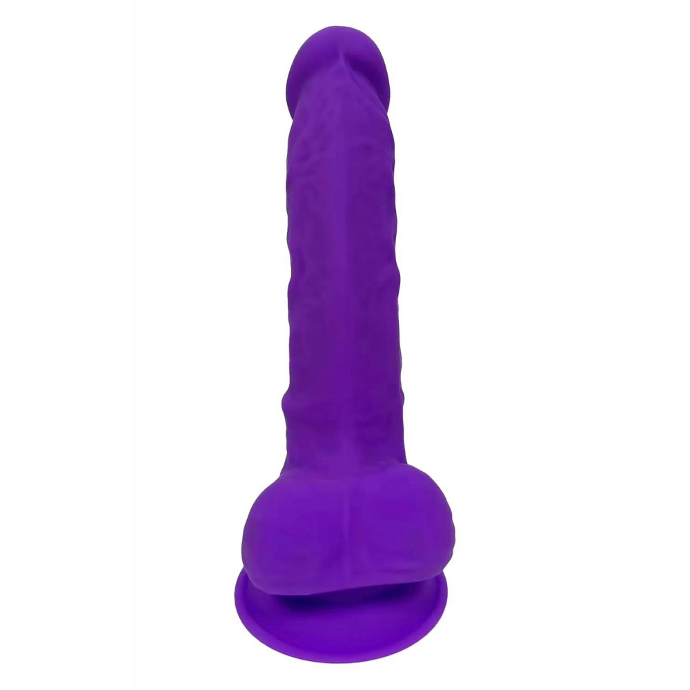 Фаллоимитаторы - Фаллоимитатор Dream Toys Real Love, фиолетовый, 3 см 3
