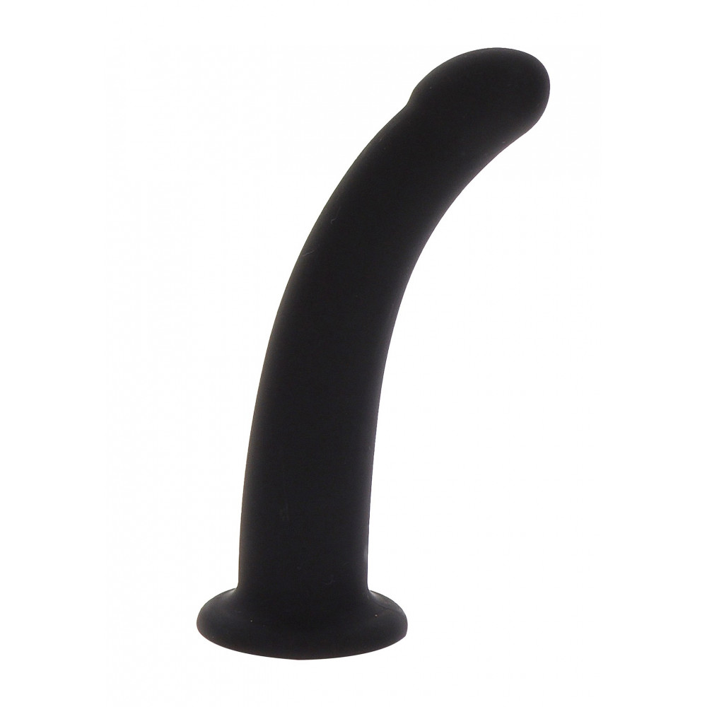 Секс игрушки - Фаллоимитатор страпон Taboom Strap-On Dong Large черного цвета, 16 см х 3.8 см