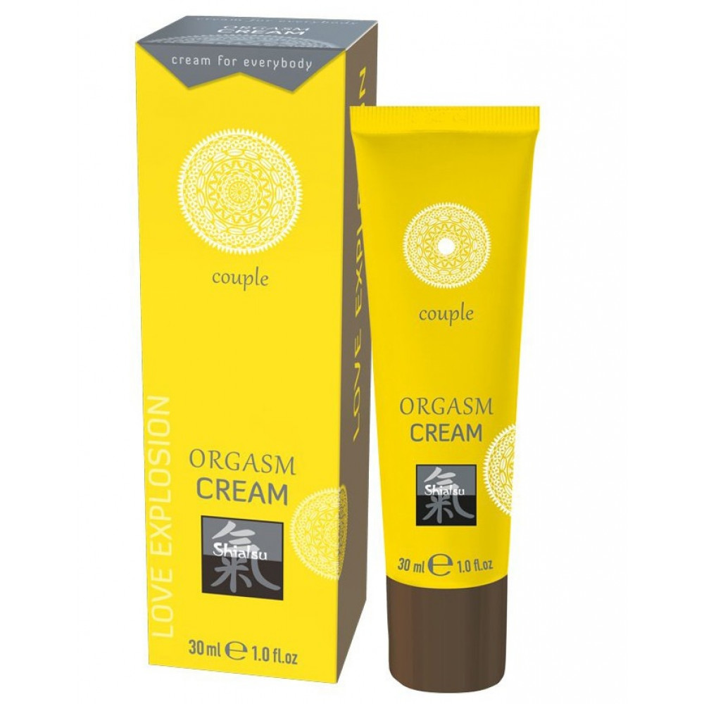  - Крем збудливий для двох HOT SHIATSU Orgasm Cream, 30 мл