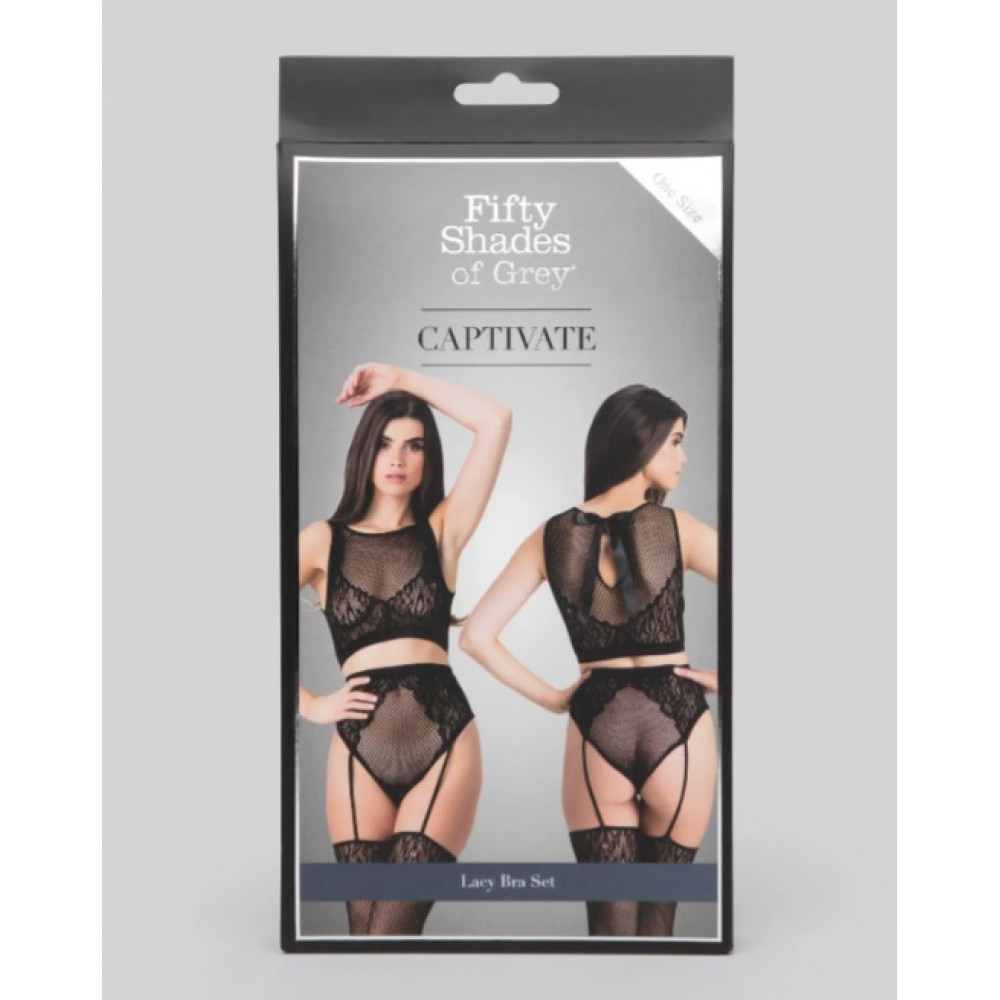 Разное - Кружевной комплект Fifty Shades of Grey Bra Set one size 4