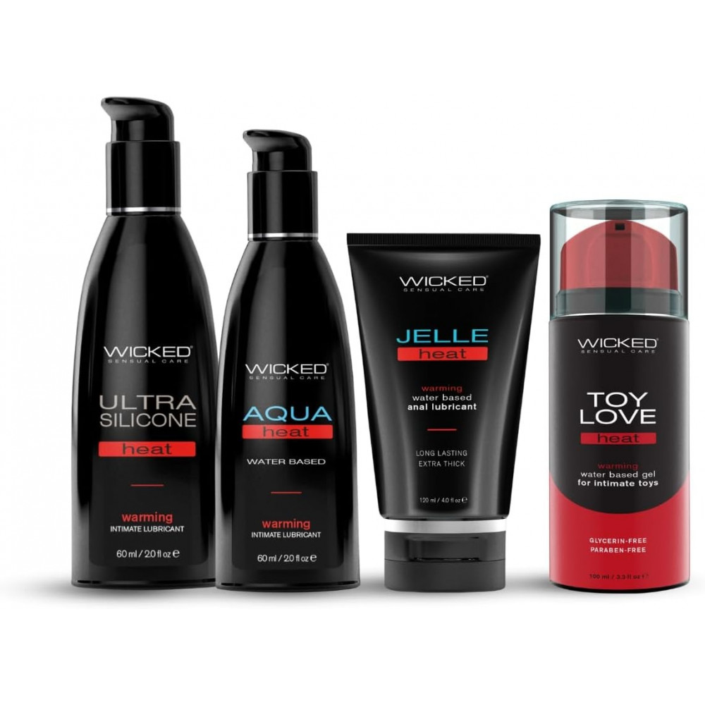 Різне - Лубрикант збуджуючий з ефектом зігрівання WICKED AQUA HEAT на водній основі, 120 мл 3