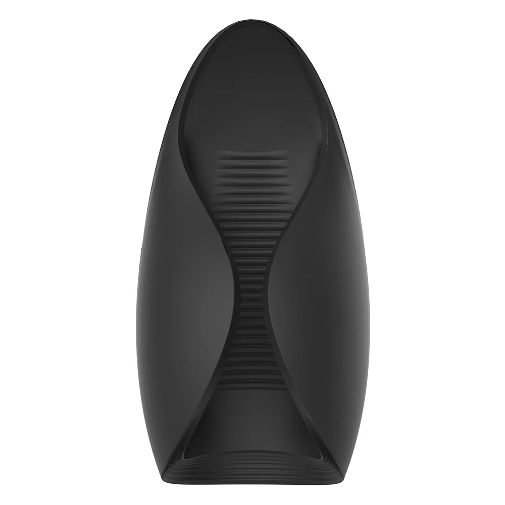 Мастурбаторы с вибрацией - Мастурбатор с вибрацией Dream Toys Essentials, открытый, нереалистичный, черный, 13 см 2