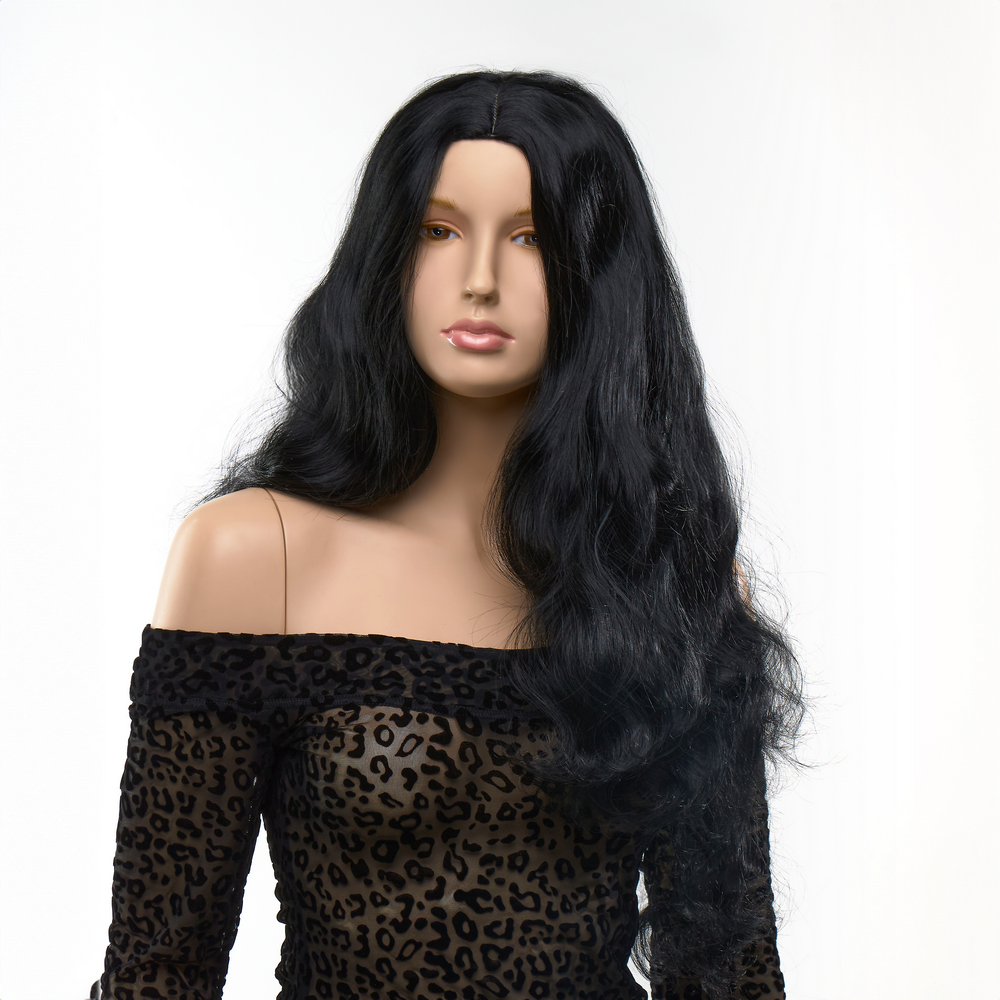 Різне - Перука довга кучерява Fetish Hair брюнетка, 65 см. 1