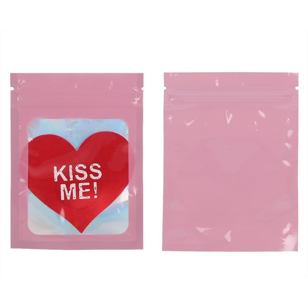 Різне - Пестиси на соски Star Night Kiss Me червоні серця 3