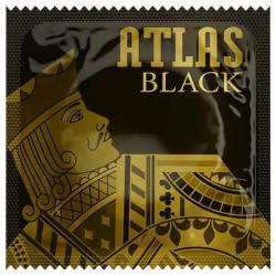 Презерватив Atlas Black классический