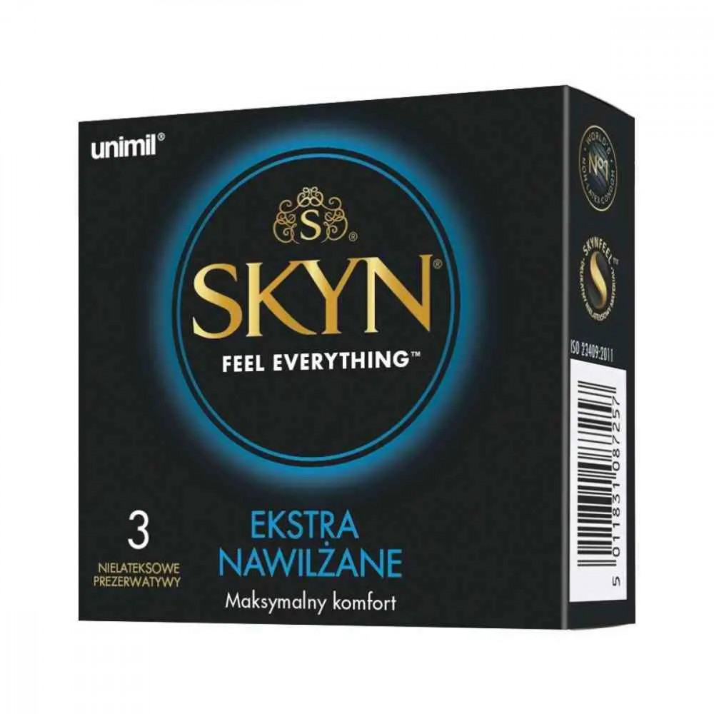 Презервативы - Презервативы SKYN Elite Extra Lube (полиизопрен), 3 шт