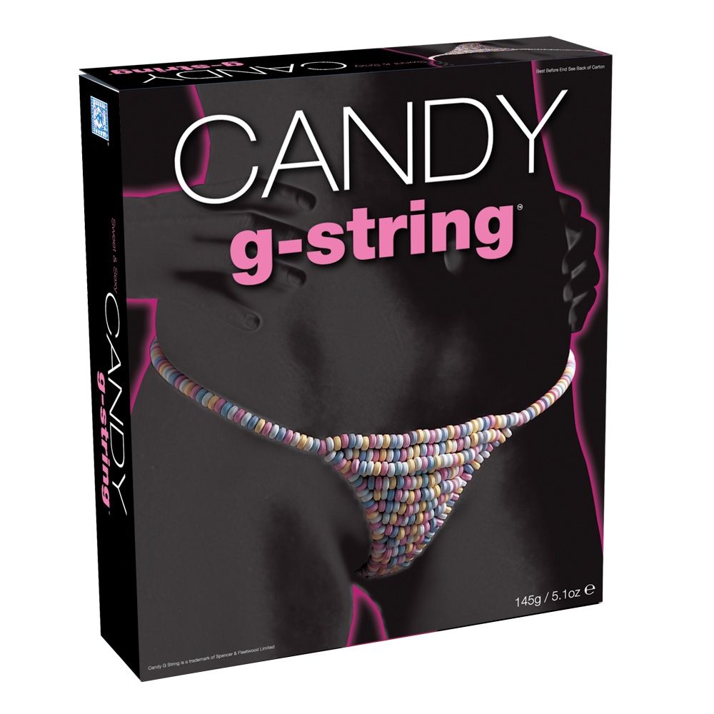 Конфеты - Съедобные трусики стринги Candy G-String (145 гр)