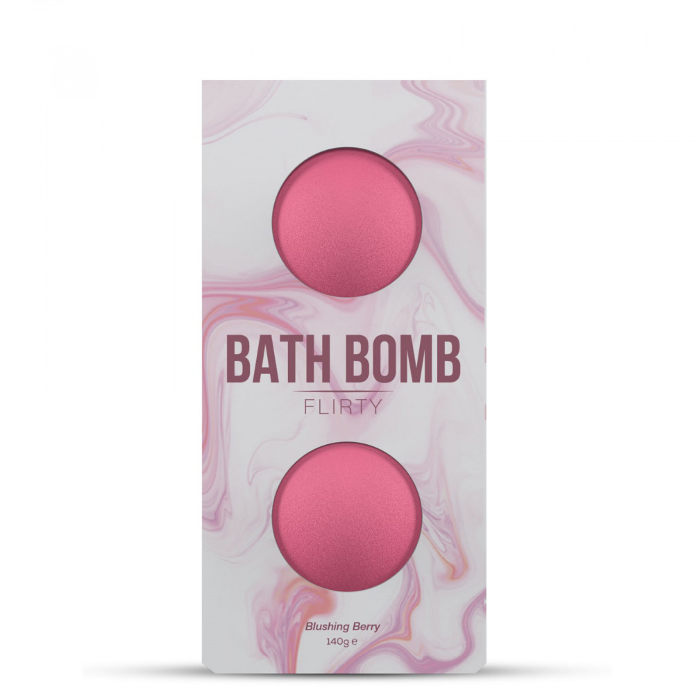 Интимная косметика - Бомбочка для ванны Dona Bath Bomb - Flirty - Blushing Berry (140 гр)