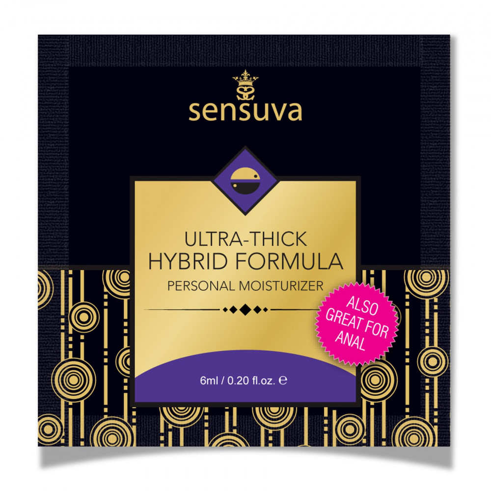 Пробники - Пробник густой смазки Sensuva - Ultra-Thick Hybrid Formula (6 мл)