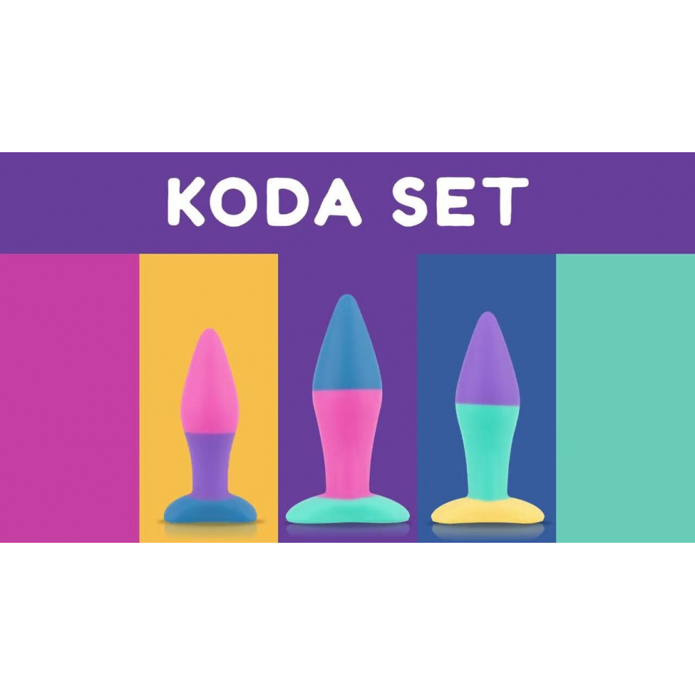 Наборы анальных пробок - Набор анальных пробок PMV20 Koda - Butt Plug Set 1