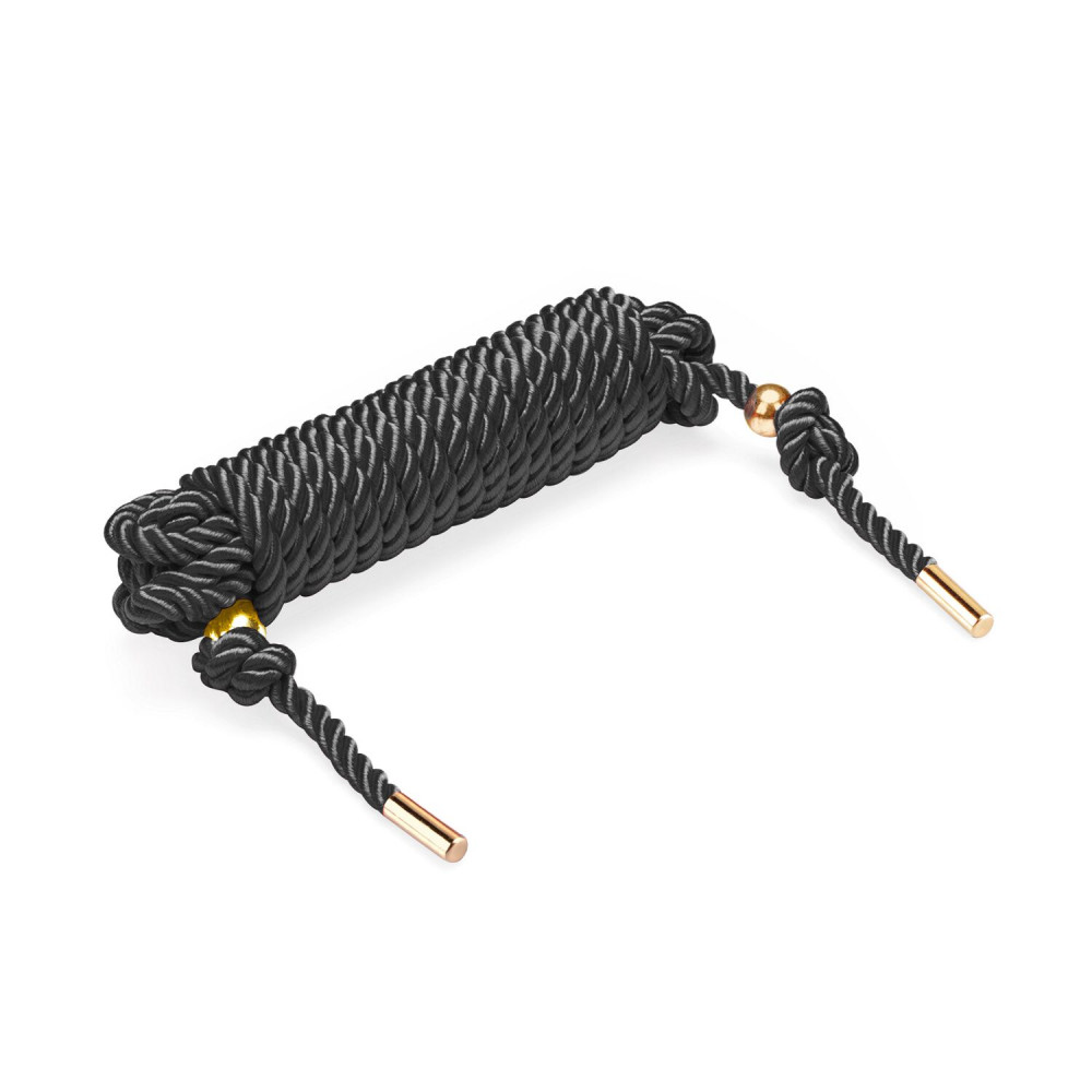Наручники, веревки, бондажы, поножи - Веревка для Шибари Liebe Seele Shibari 5M Rope Black