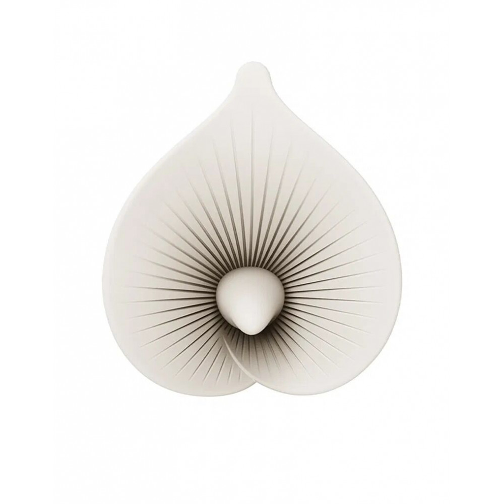 Разное - Роскошный вибромассажер Zalo – Calla Ivory White, двусторонний, 2 мотора 6