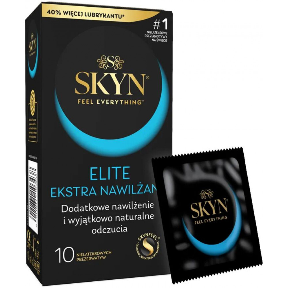 Презервативы - Презервативы SKYN Elite Extra Lubricated 10 шт