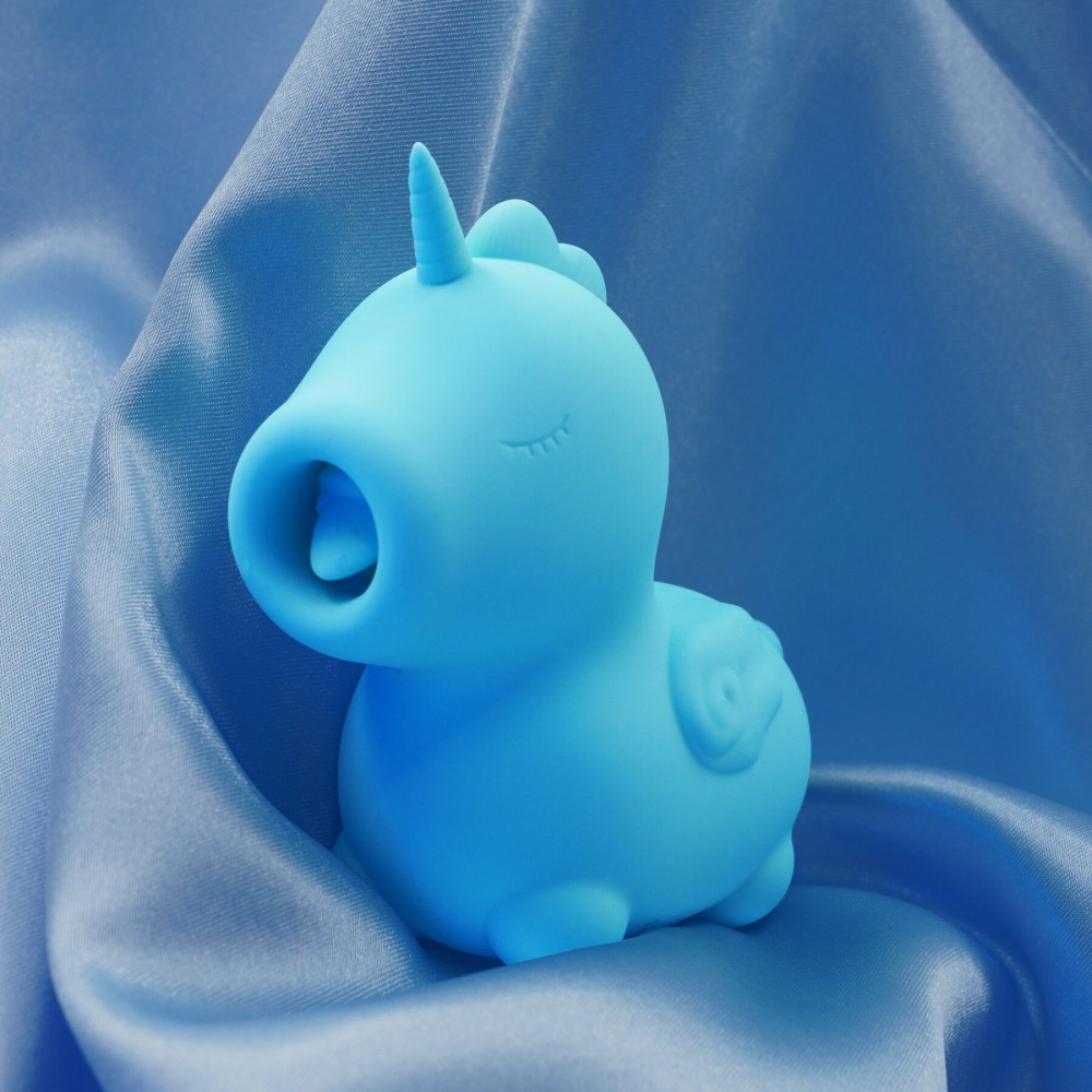 Вибропули и мини-вибраторы - Вибратор-единорожка Unihorn – Mount'n Peak, ласкающий язычок 9