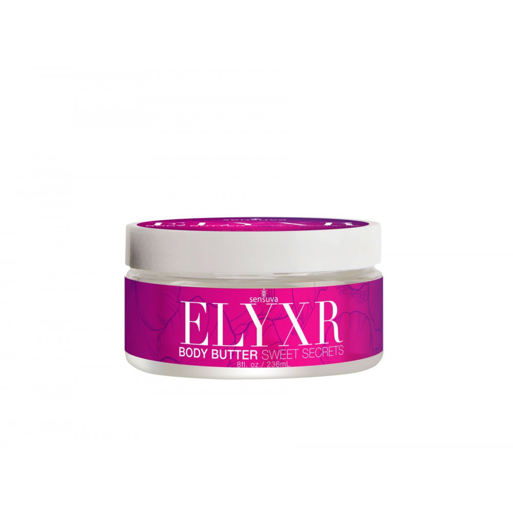 Лубриканты - Баттер для тела Sensuva Body Butter - Sweet Secrets (236 мл)