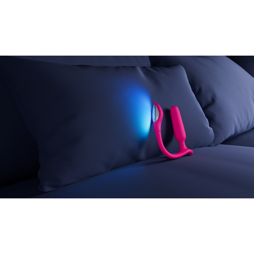 Анальные игрушки с вибрацией - Анальная смарт-вибропробка Lovense Lush Anal, очень мощная, LED-подсветка 9