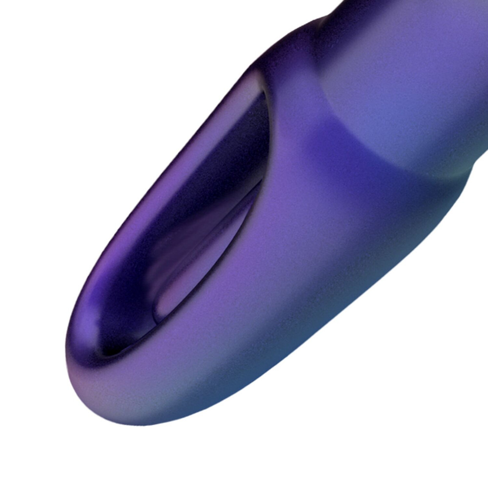 Анальні іграшки з вібрацією - Анальна пробка з віброязичком Hueman - Voyager Butt Plug With Tapping 6