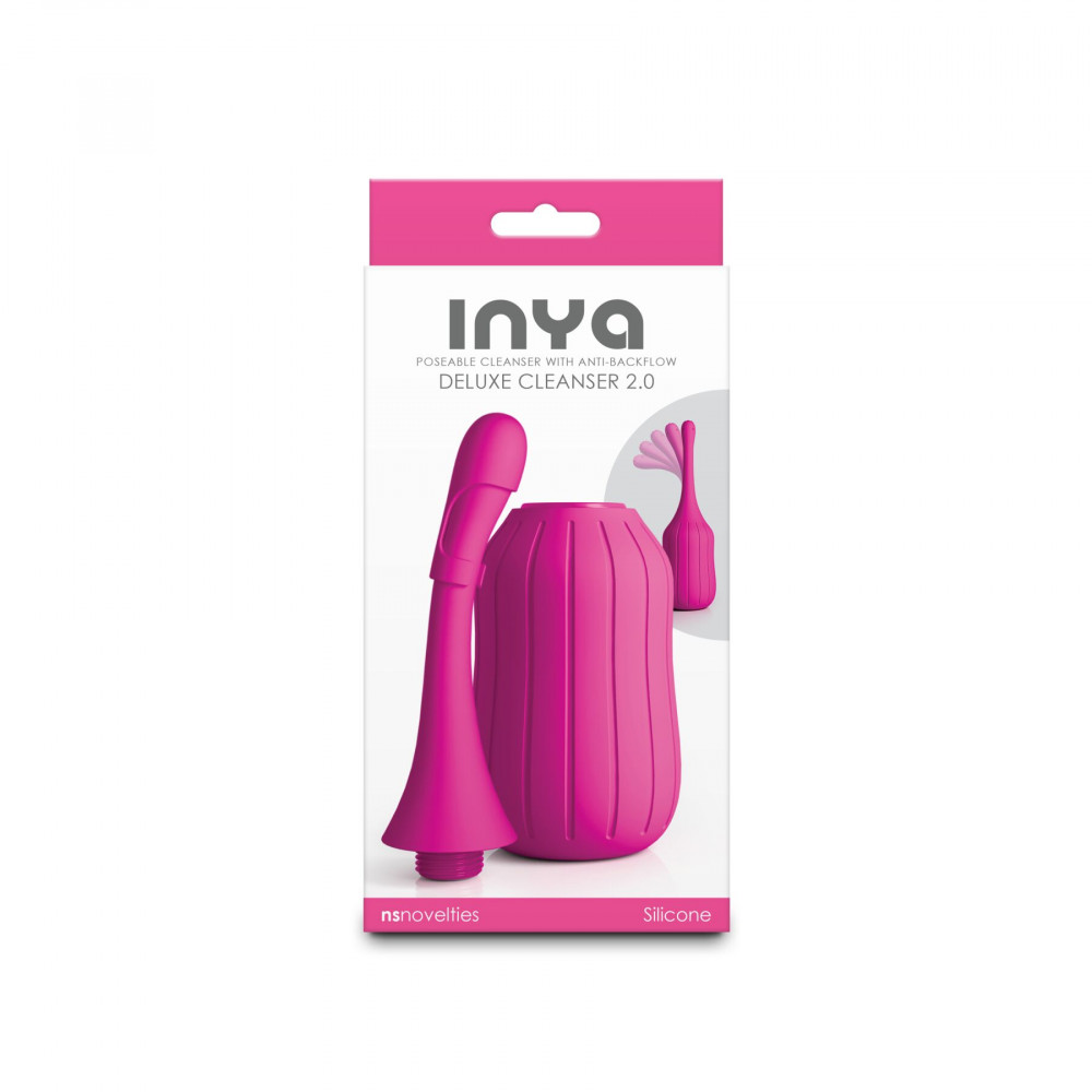 - Спринцівка NS Novelties INYA - Deluxe Cleanser 2.0 - Pink 3