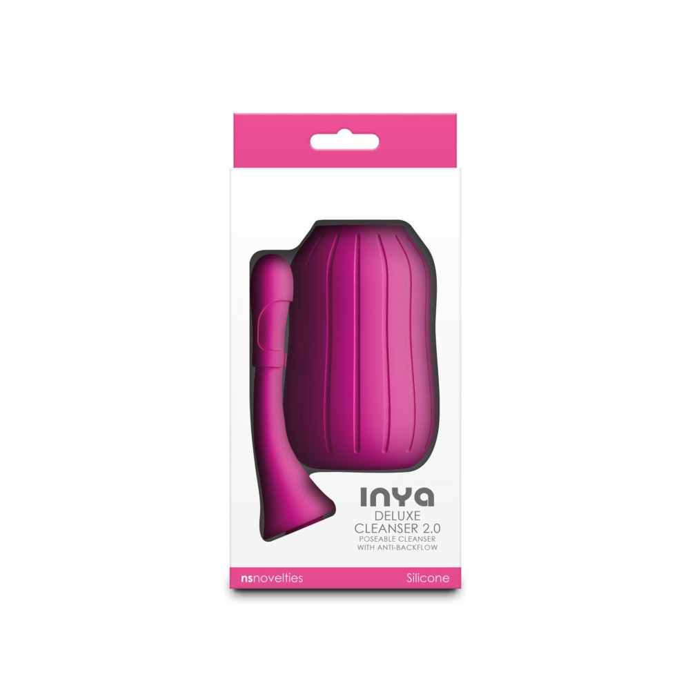 - Спринцівка NS Novelties INYA - Deluxe Cleanser 2.0 - Pink 2