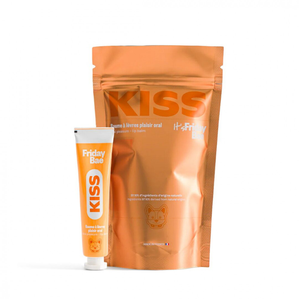 - Стимулювальний бальзам для губ Friday Bae KISS 15 мл