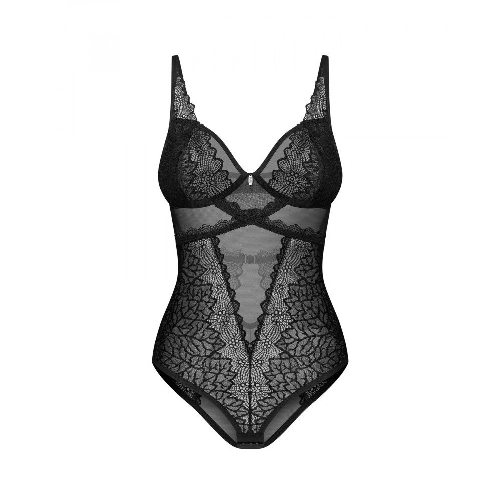 Жіноча еротична білизна - Боді Obsessive Deina More teddy S/M 3