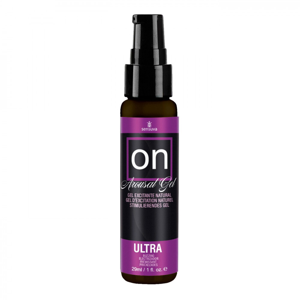 Средства для возбуждения - Возбуждающий гель для клитора Sensuva ON for Her Arousal Gel Ultra (29 мл) жидкий вибратор