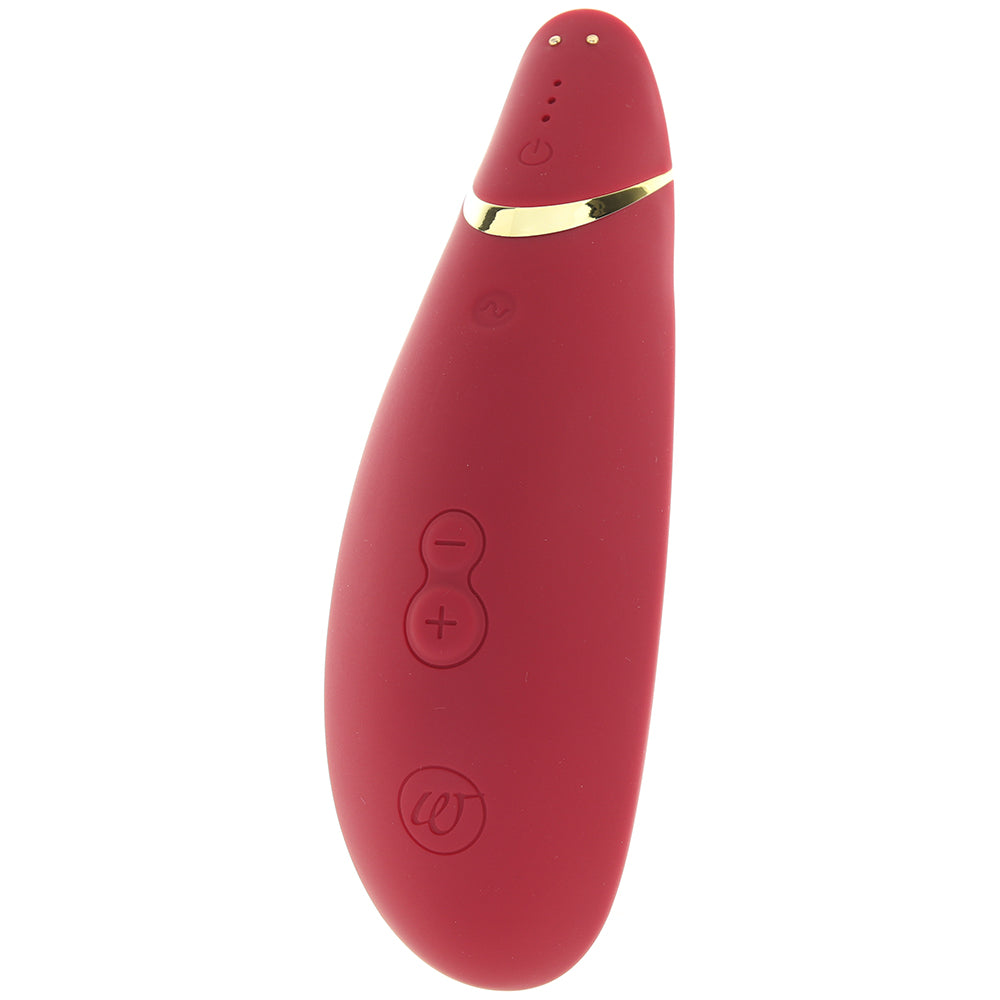 Секс игрушки - Вакуумный клиторальный стимулятор Womanizer Premium 2 Bordeux 2