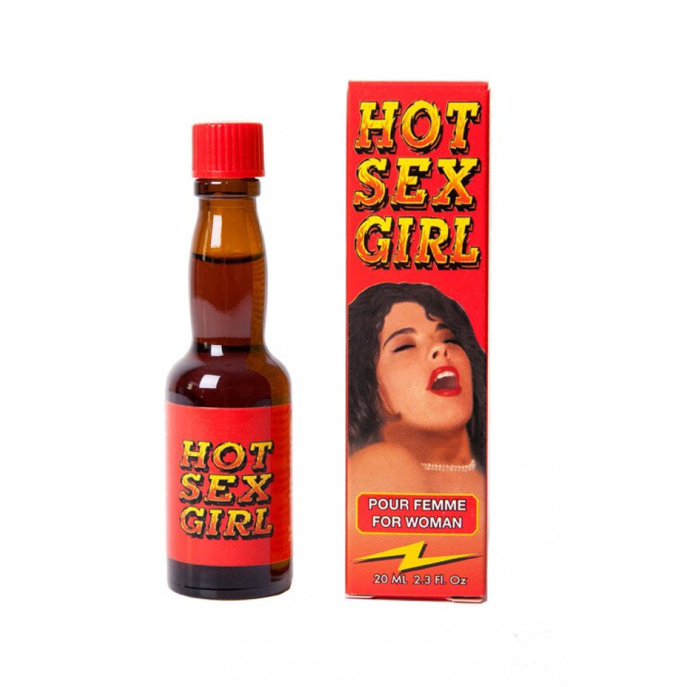 Лубриканты - Возбуждающие капли для женщин Hot Sex Girl, 20 мл