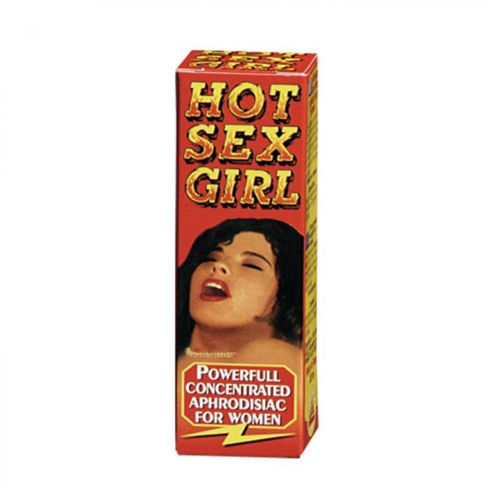 Лубриканты - Возбуждающие капли для женщин Hot Sex Girl, 20 мл 1