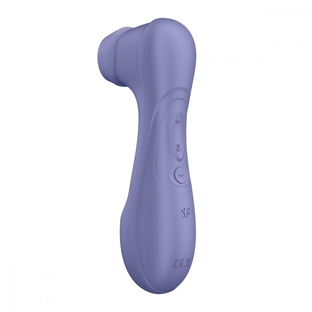 Секс игрушки - Вибратор клиторальный вакуумный SATISFYER PRO 2 поколения 3 С BLUETOOTH сиреневый 3