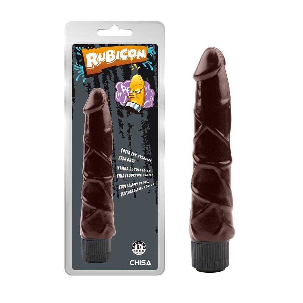 Разное - Вибратор реалистик Chisa Rubicon Ignite vibrating Cock, коричневый