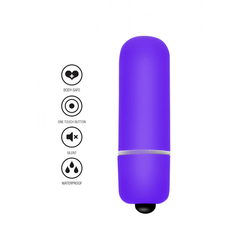 Різне - Віброкуля ToyJoy Funky Bullet фіолетова, 5.5 х 1.5 см 1