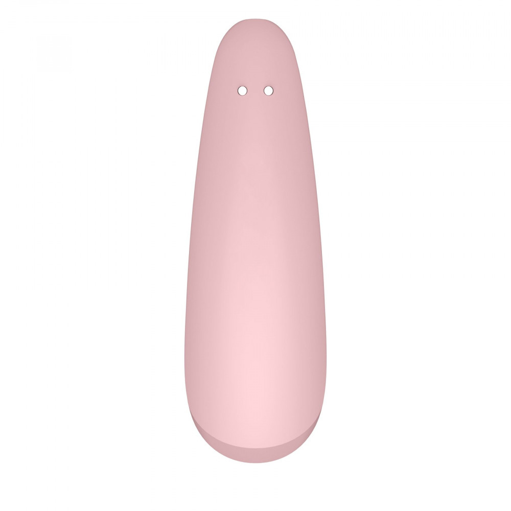 Мастурбатор - Вакуумный клиторальный стимулятор Curvy 2+ цвет: розовый Satisfyer (Германия) 2