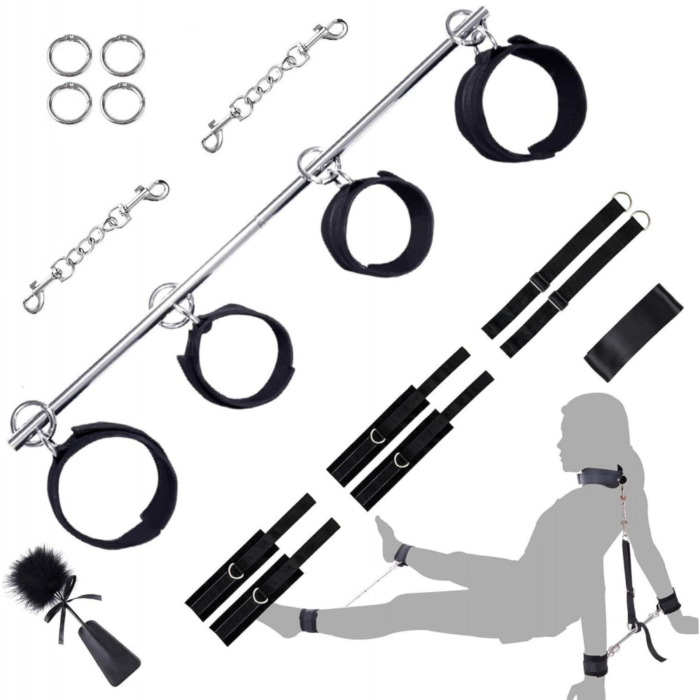 Секс игрушки - БДСМ-набор LOCKINK YEAHWOW Door Swing & Leg Spreader Bondage set (мятая упаковка!!!)