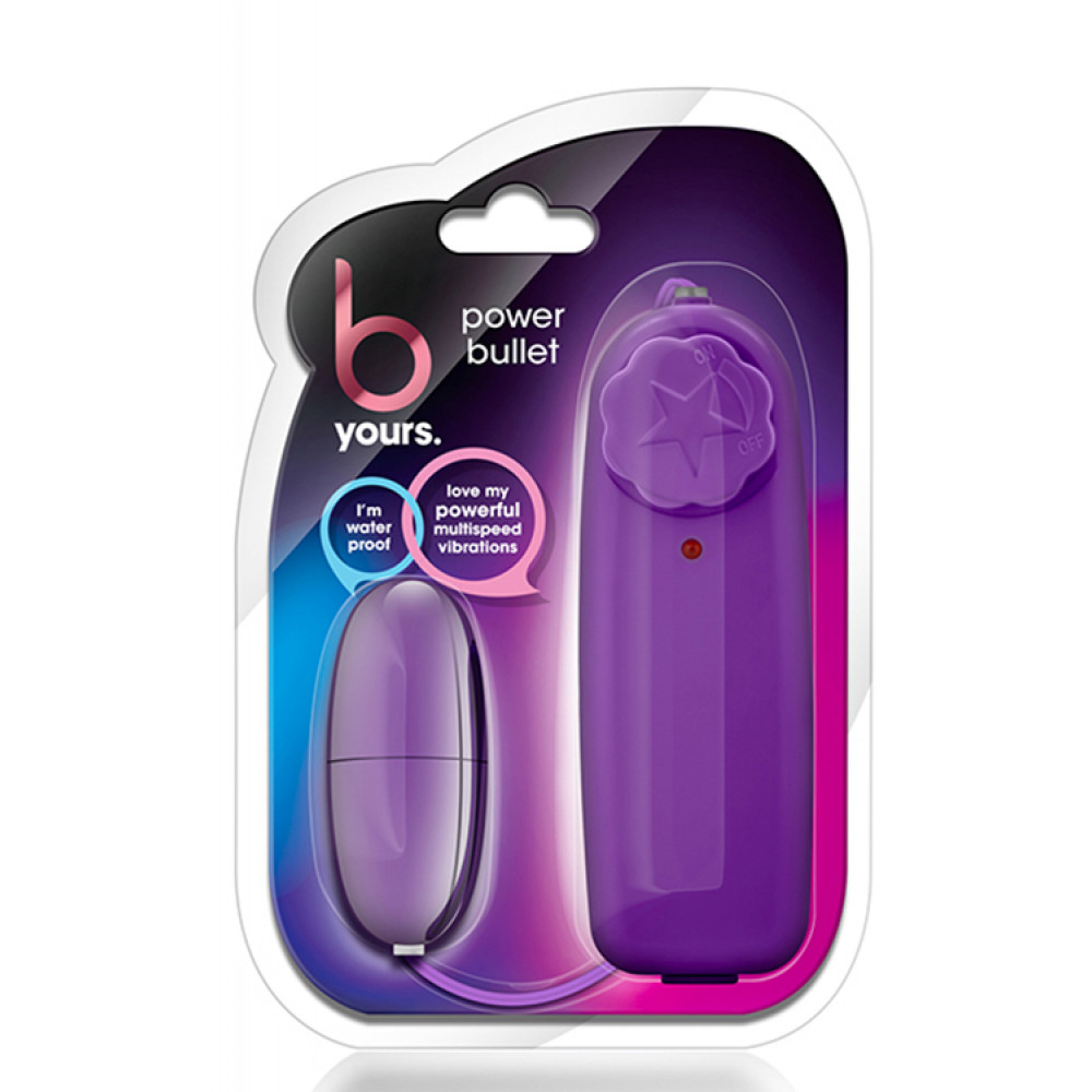 Секс игрушки - Виброяйцо B YOURS POWER BULLET PURPLE 3