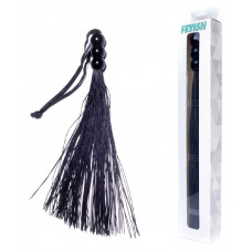 Силіконовий флогер ( довжина 26 см ) Fetish Boss Series - Silicone Whip Black 10