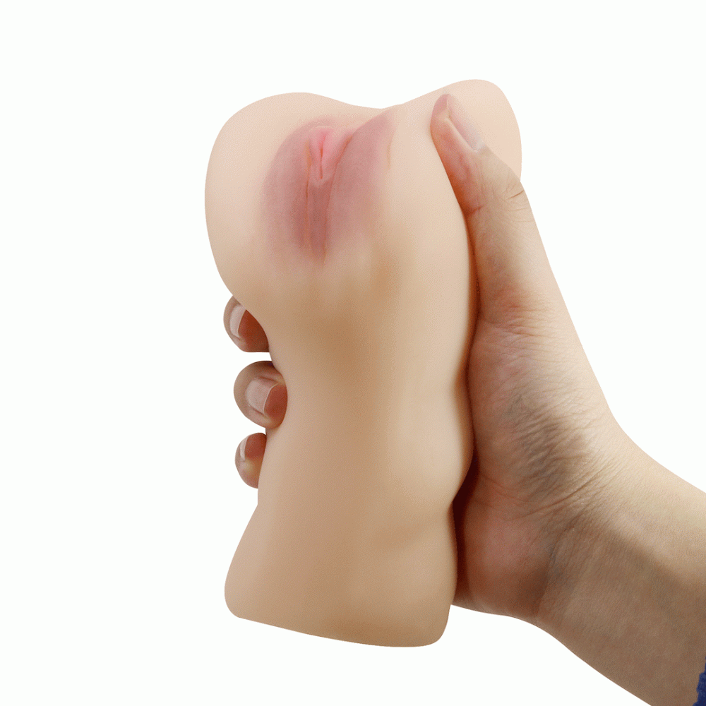  - Мастурбатор c двумя входами Crazy Bull - Caroline soft skin, BM-009237N 8