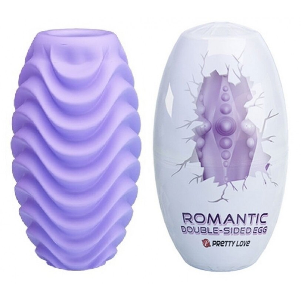 Мастурбаторы вагины - Мастурбатор яйцо Pretty Love - Romantic Double-Sided EGG, BI-014832-2