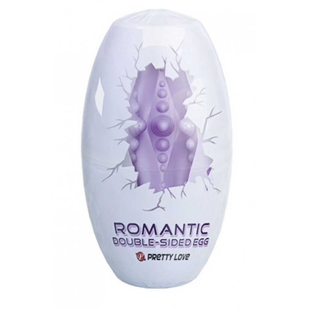 Мастурбаторы вагины - Мастурбатор яйцо Pretty Love - Romantic Double-Sided EGG, BI-014832-2 4