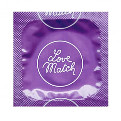 Презервативы повыщенной надежности для анального секса Love Match - Resistente, №1