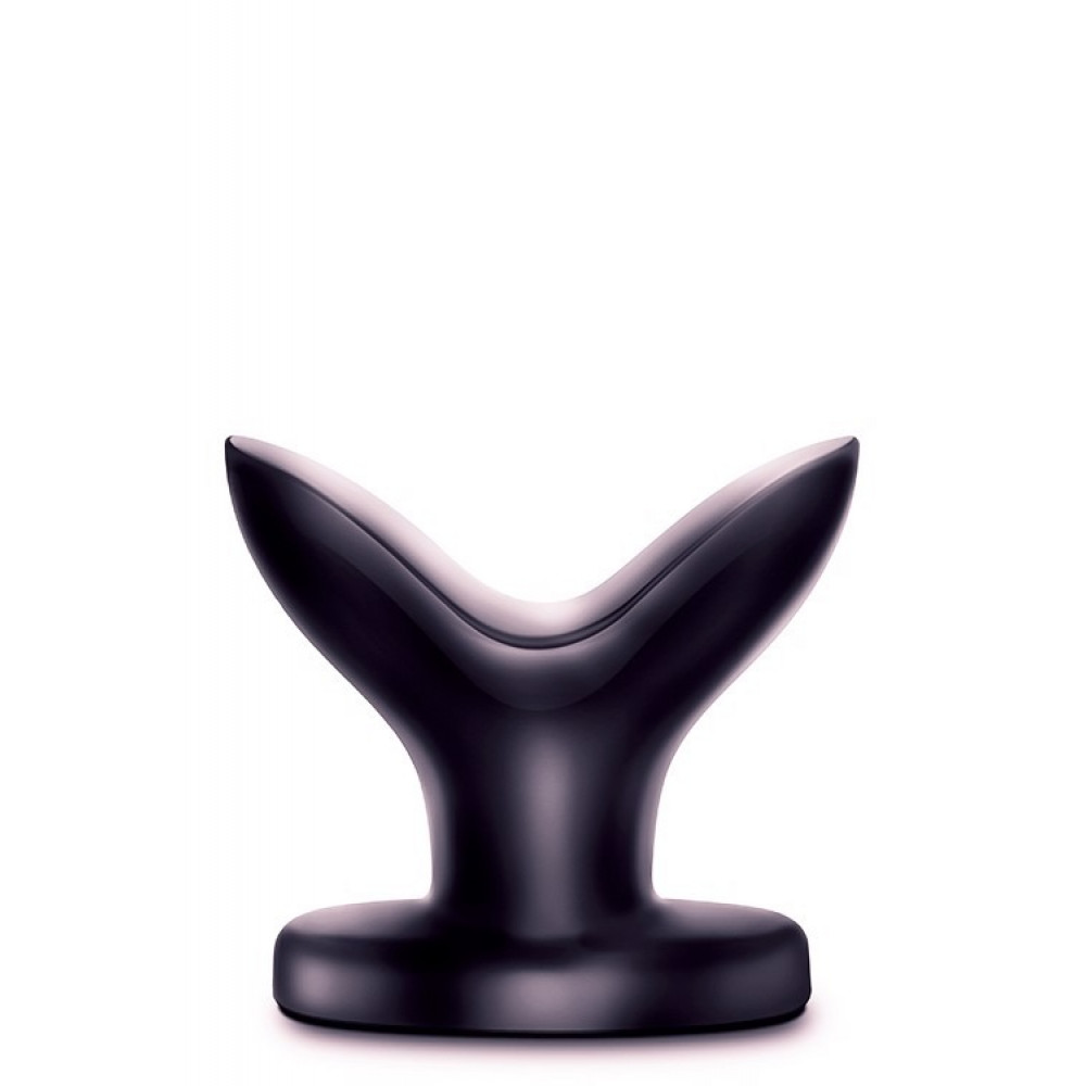 Секс игрушки - Анальная пробка лотос для расширения ануса, черная, 10 см х 5 см 3