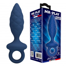 Анальна пробка MR.PLAY - Butt Plug with Loop Size L, BI-040214-MR