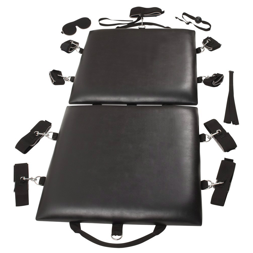 БДСМ игрушки - BDSM подушка з бандажним набором ,PL Bondage Board, 10 предметов 6