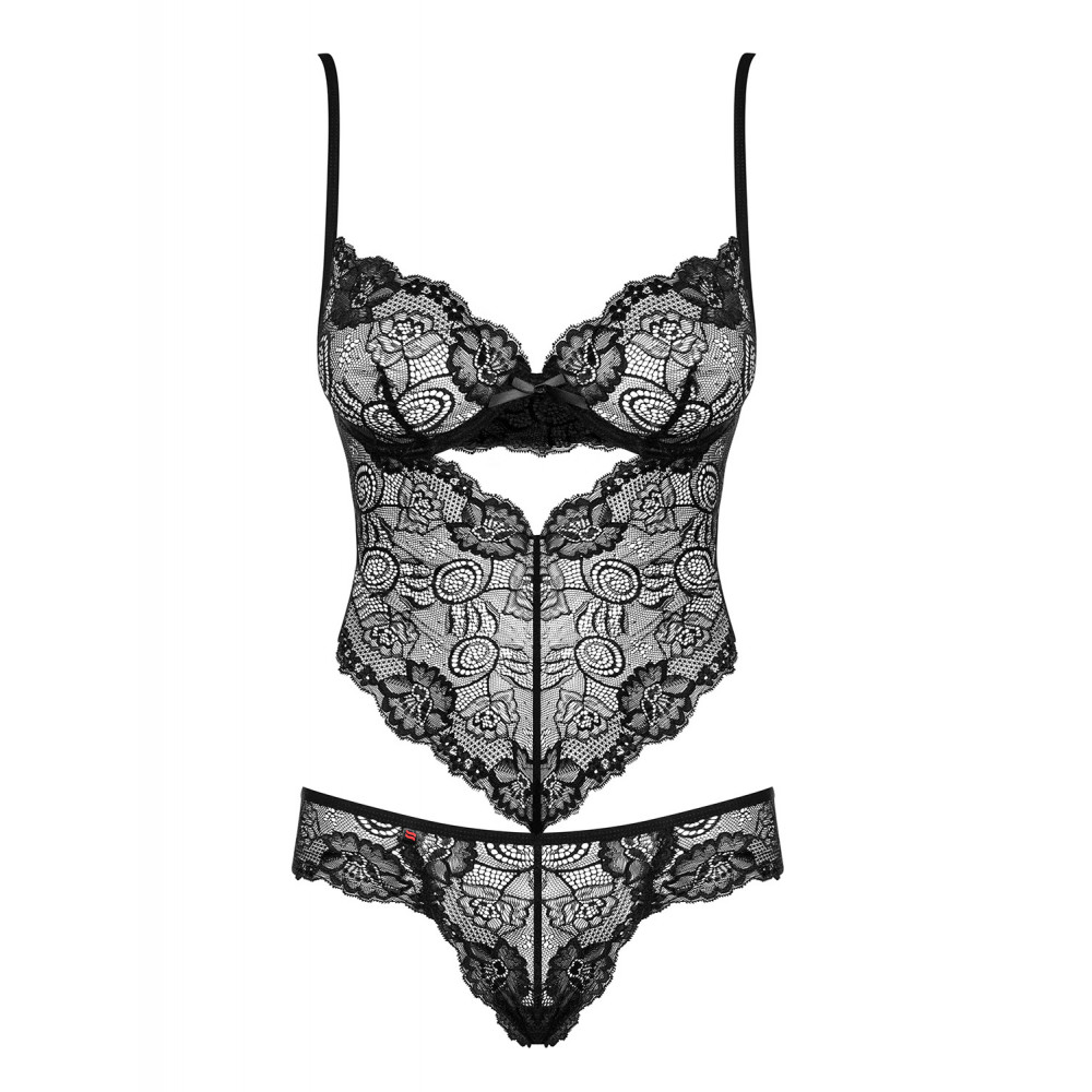 Эротическое белье - Боди Obsessive Alluria body L/XL 5